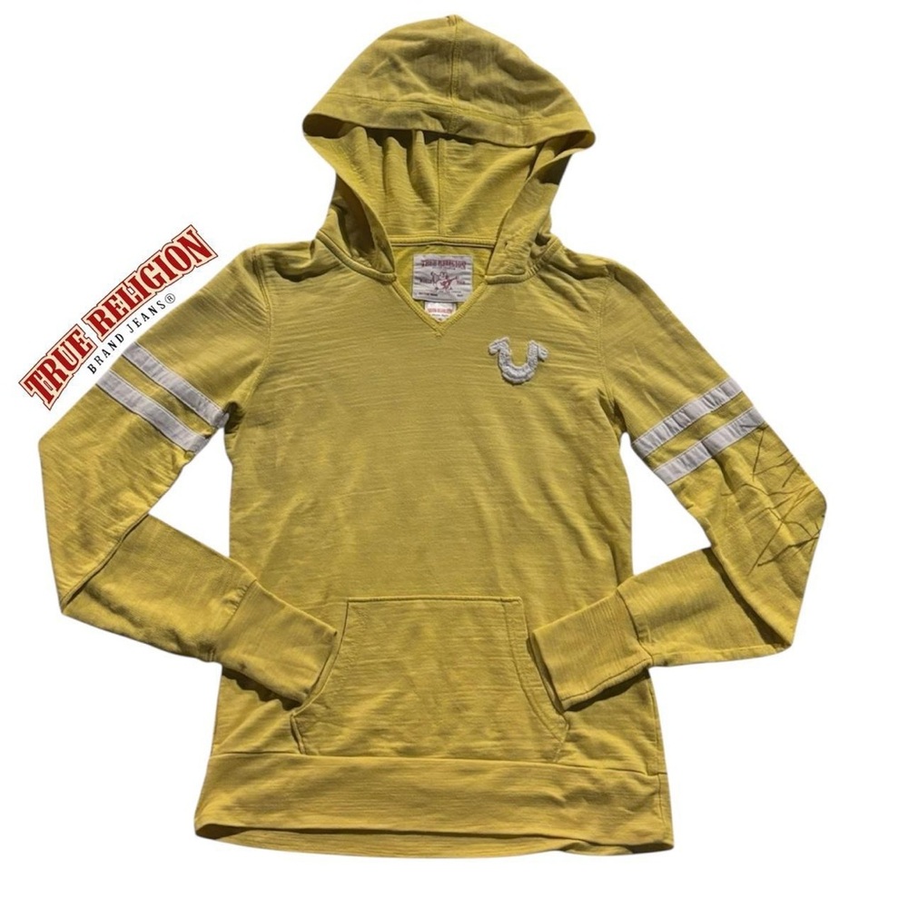 True Religion Hoodie with Stripes